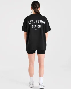 Sculpting Season Oversized T Shirt
