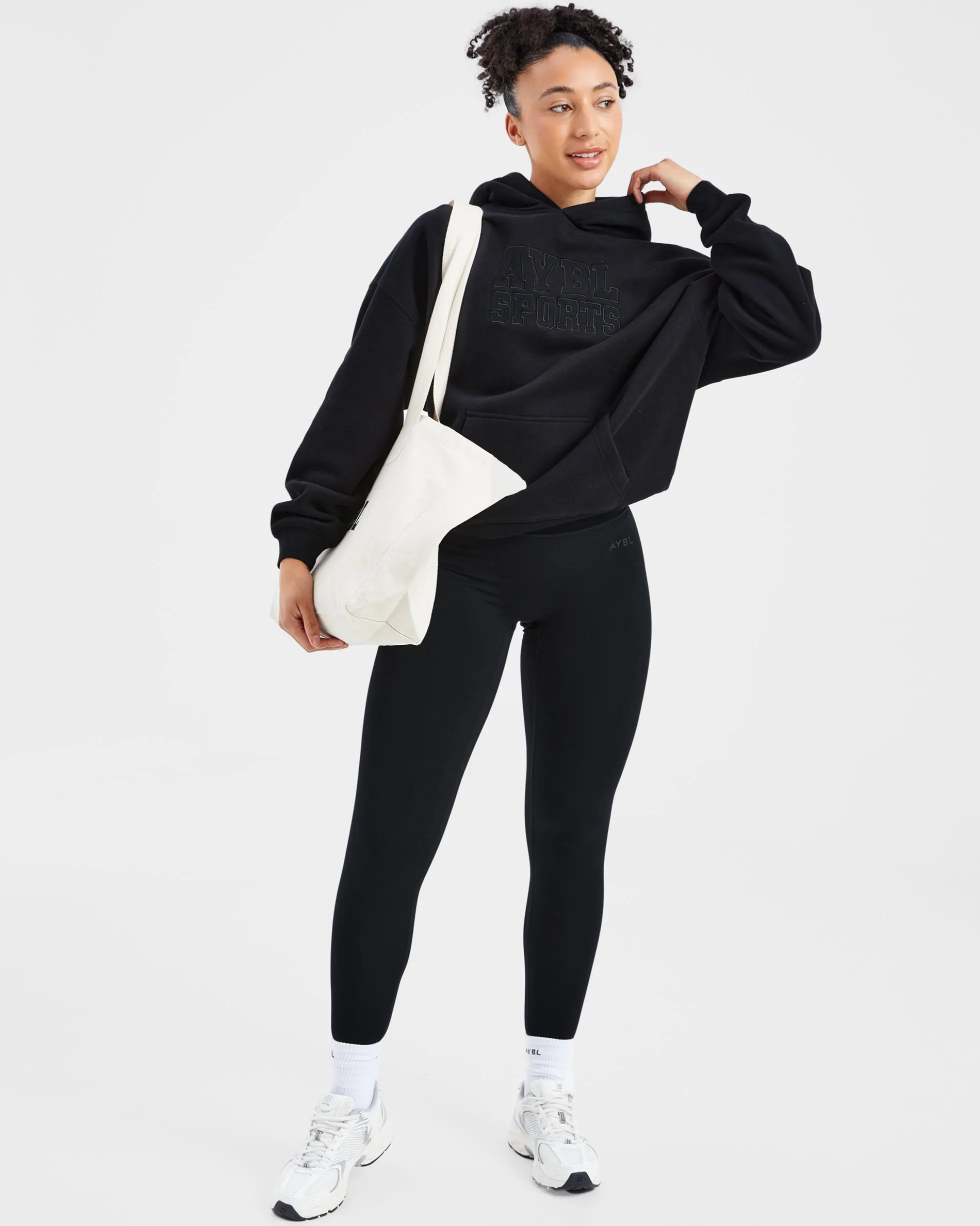 Sport Outline Oversized Hoodie