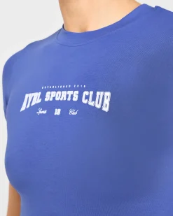 Sports Club Varsity Baby Tee