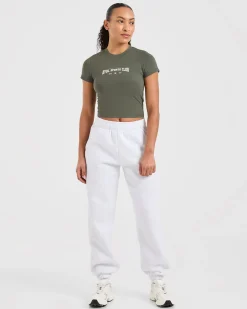Sports Club Varsity Baby Tee