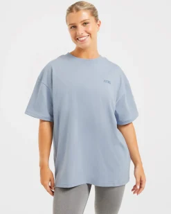 Sports Club Wavy Oversized T Shirt