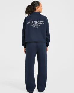 Sports Collective Oversized 1/4 Zip Pullover