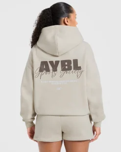 Sports Society Oversized Hoodie
