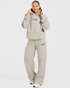 Sports Society Oversized Straight Leg Joggers