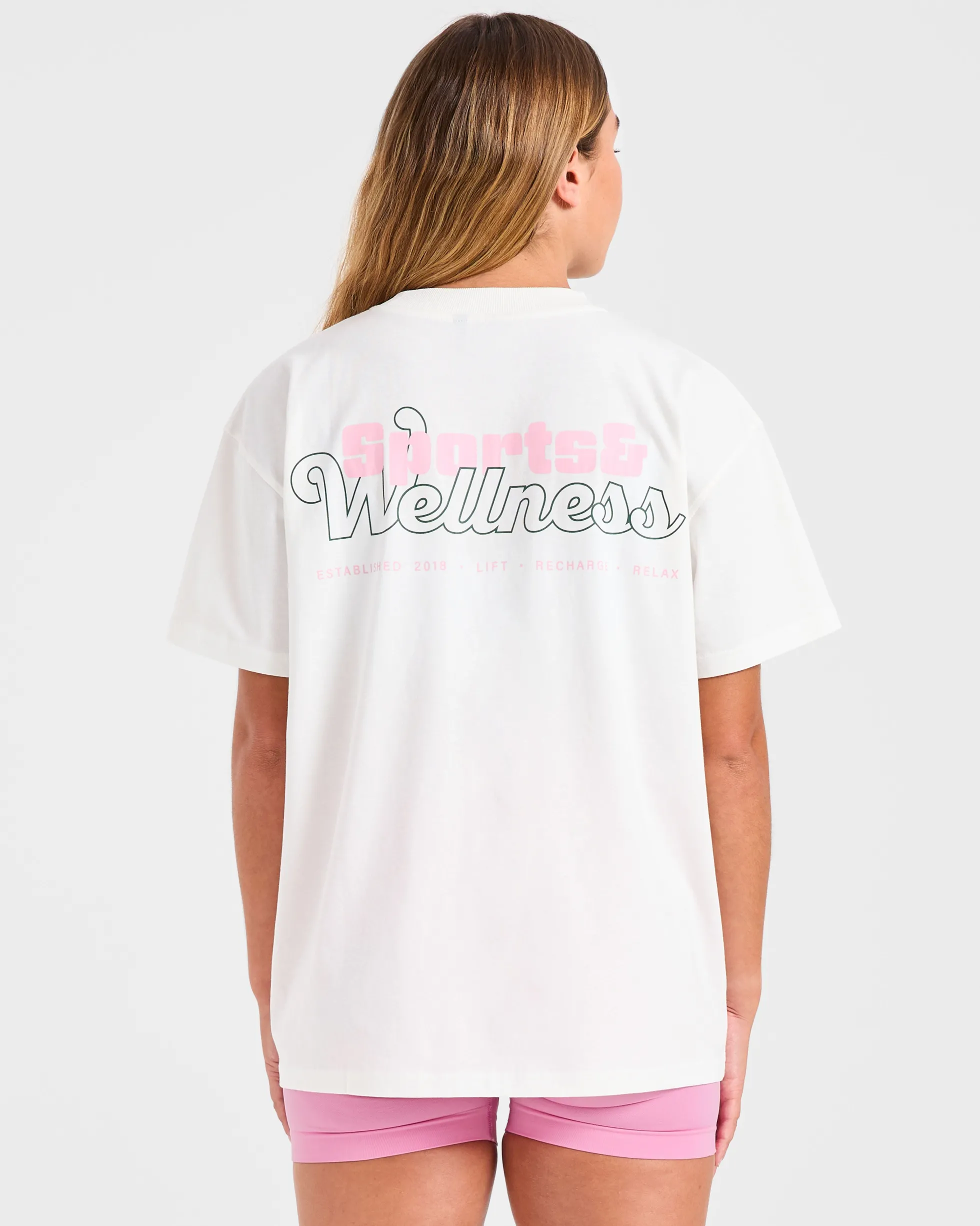 Sports Wellness Oversized T Shirt