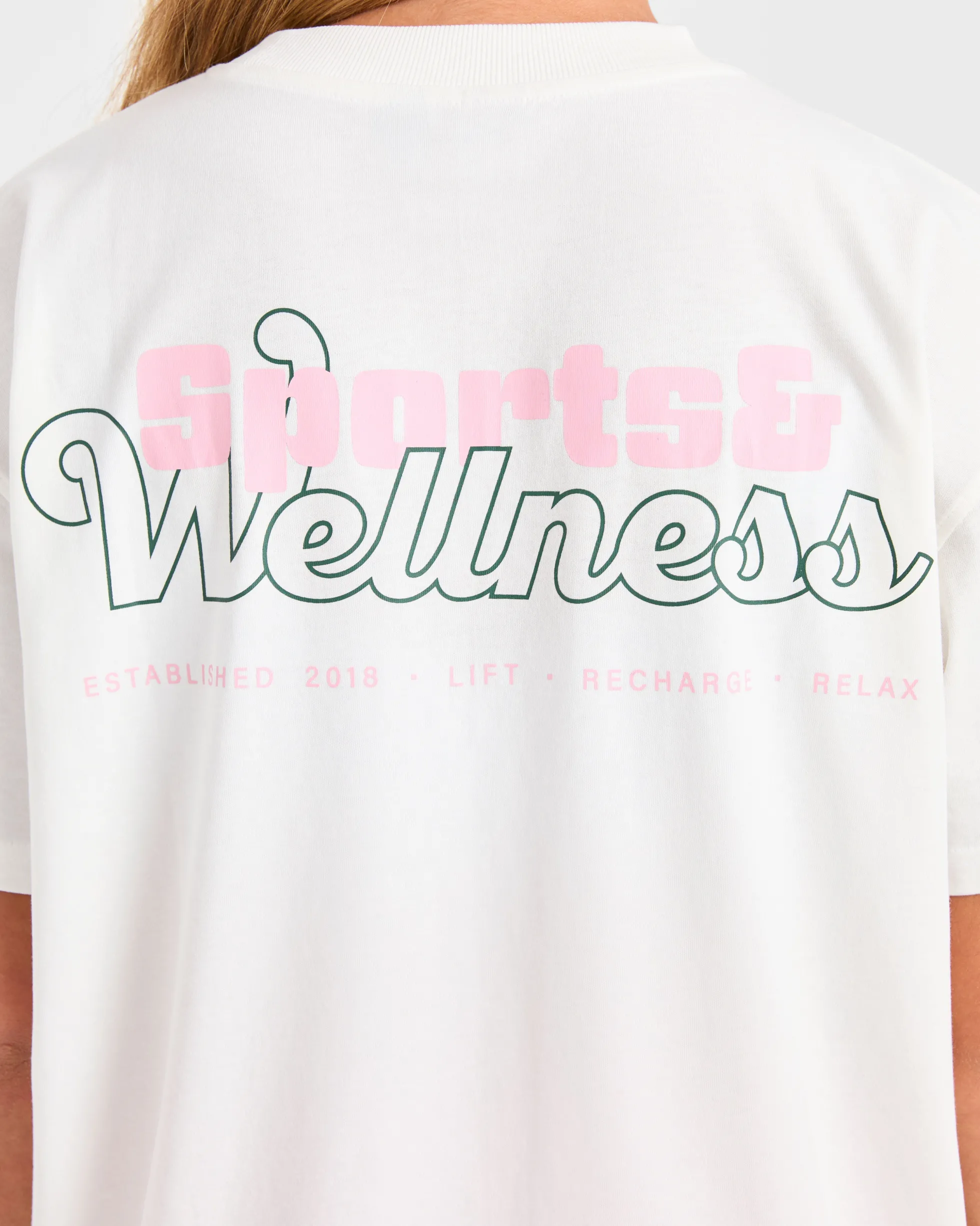 Sports Wellness Oversized T Shirt
