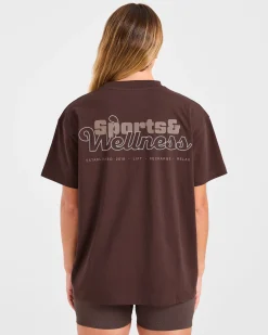 Sports Wellness Oversized T Shirt