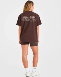 Sports Wellness Oversized T Shirt
