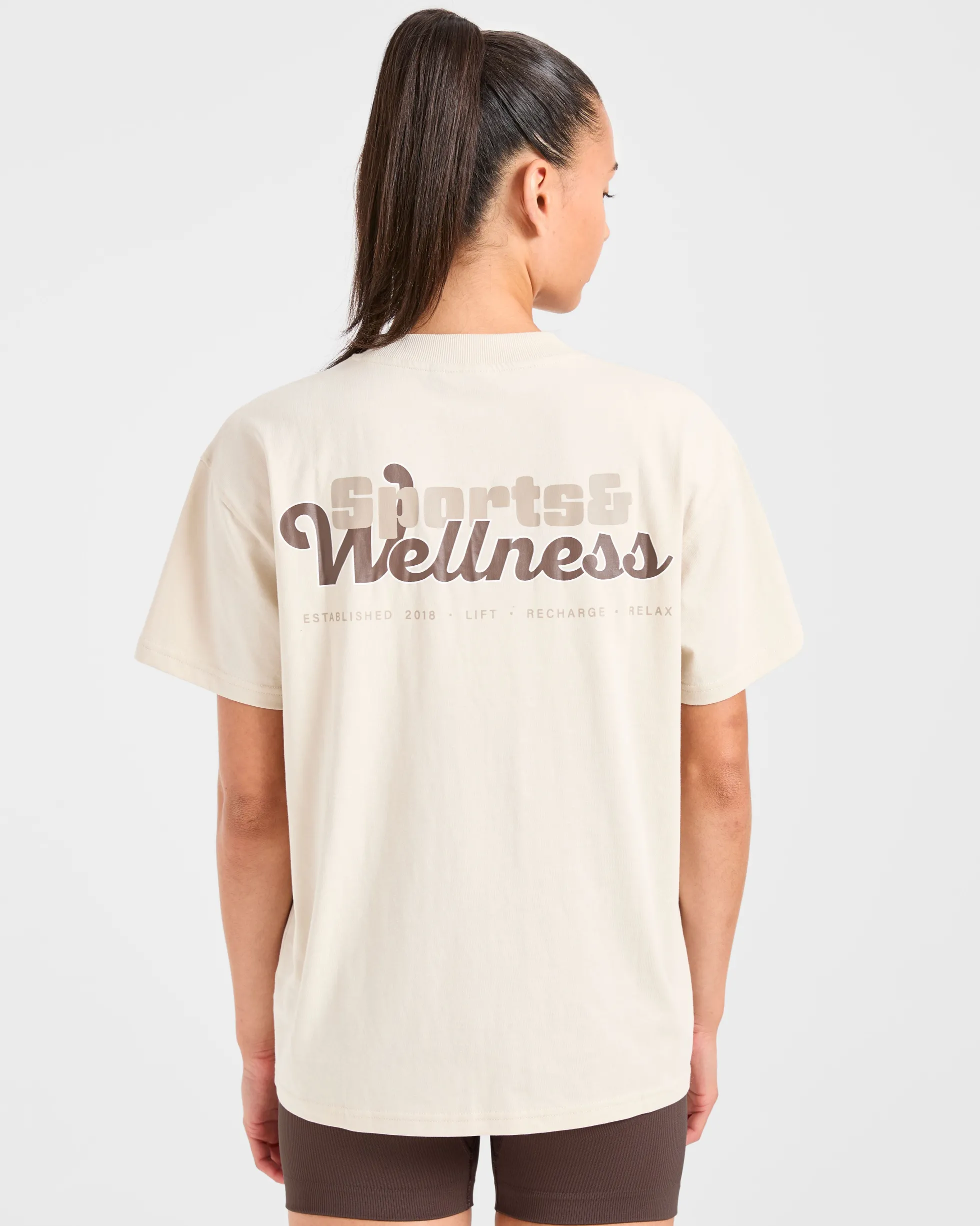 Sports Wellness Oversized T Shirt