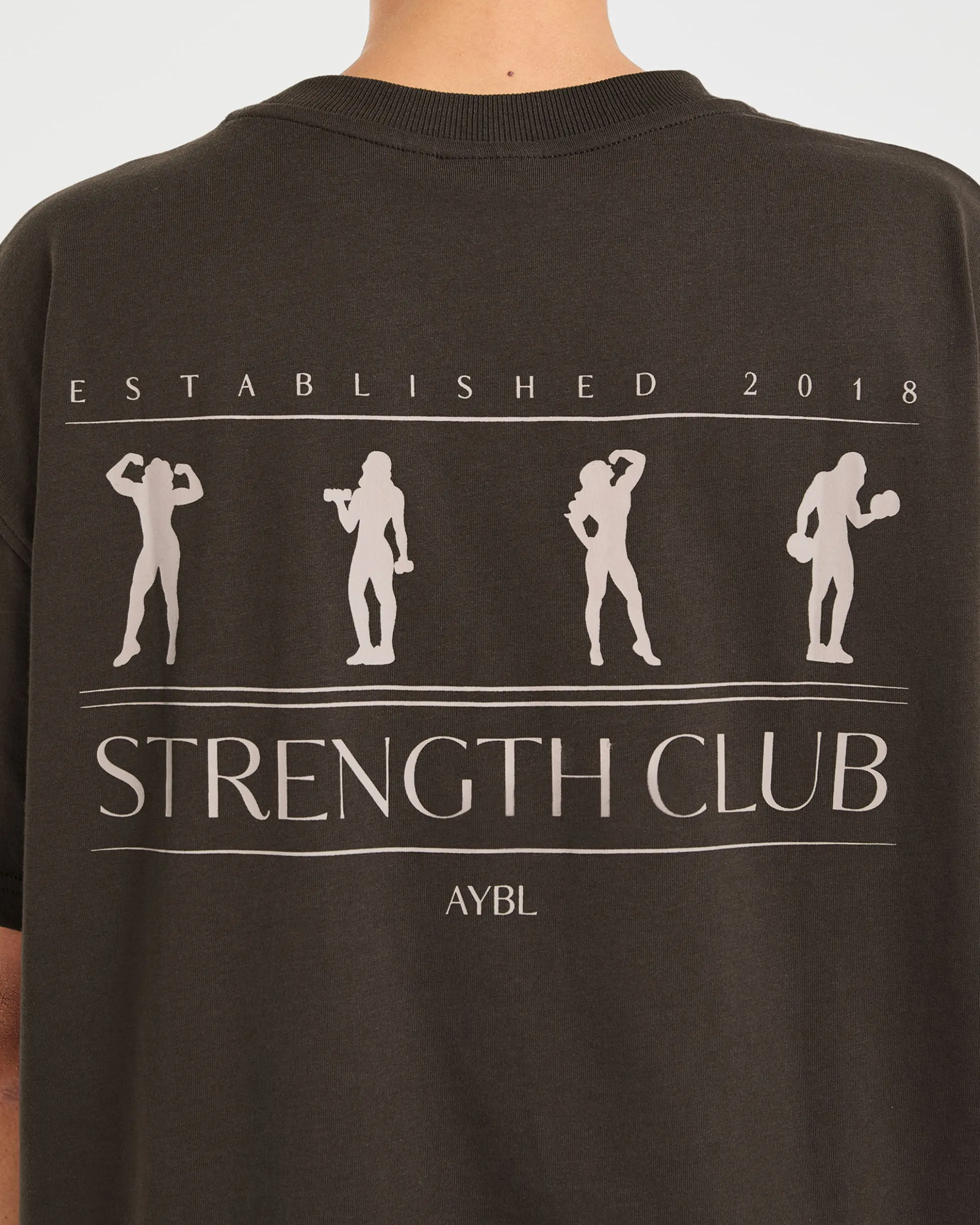 Strength Club Oversized T Shirt