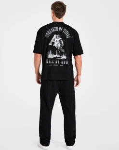 Strength Of Titans Oversized T Shirt