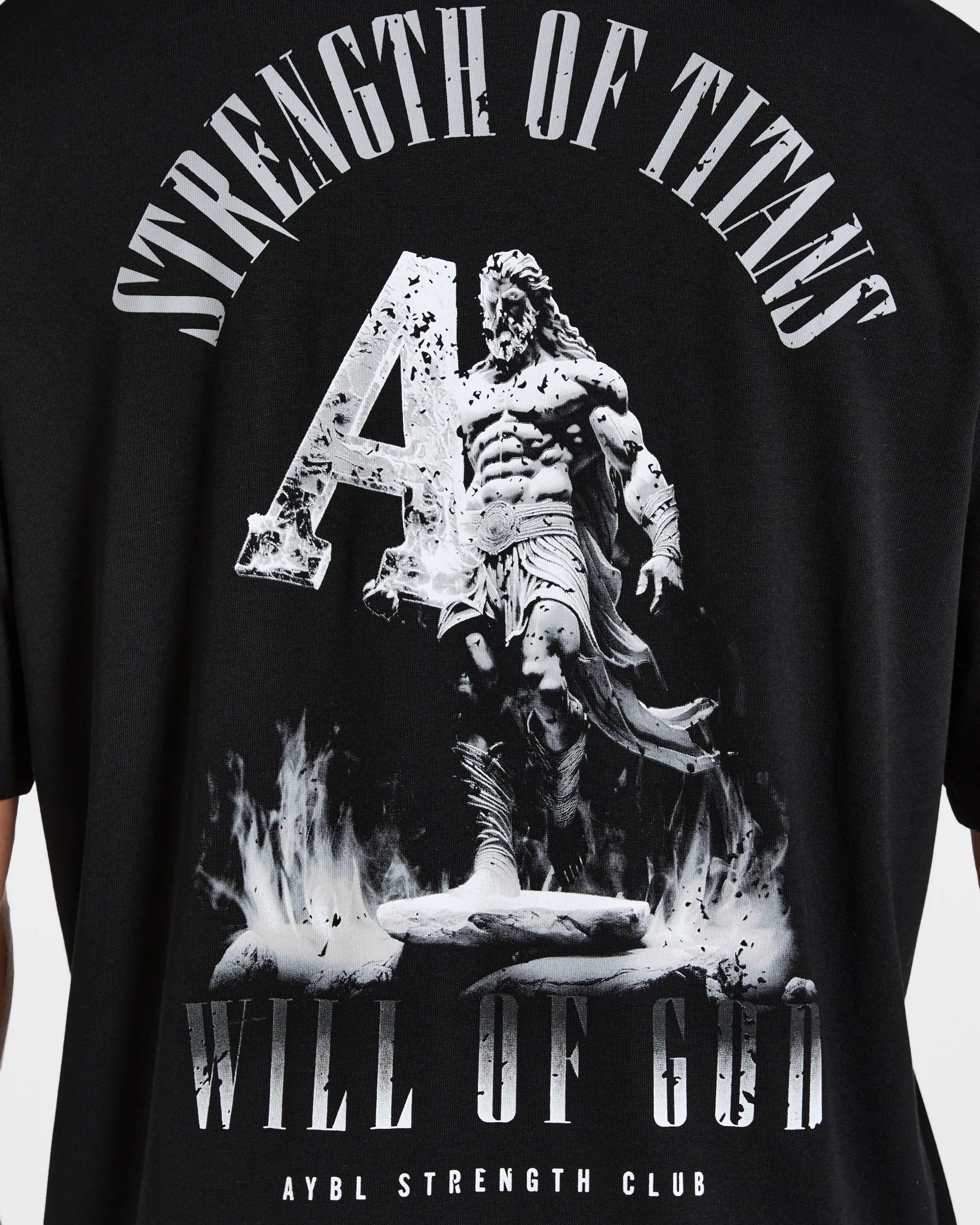 Strength Of Titans Oversized T Shirt