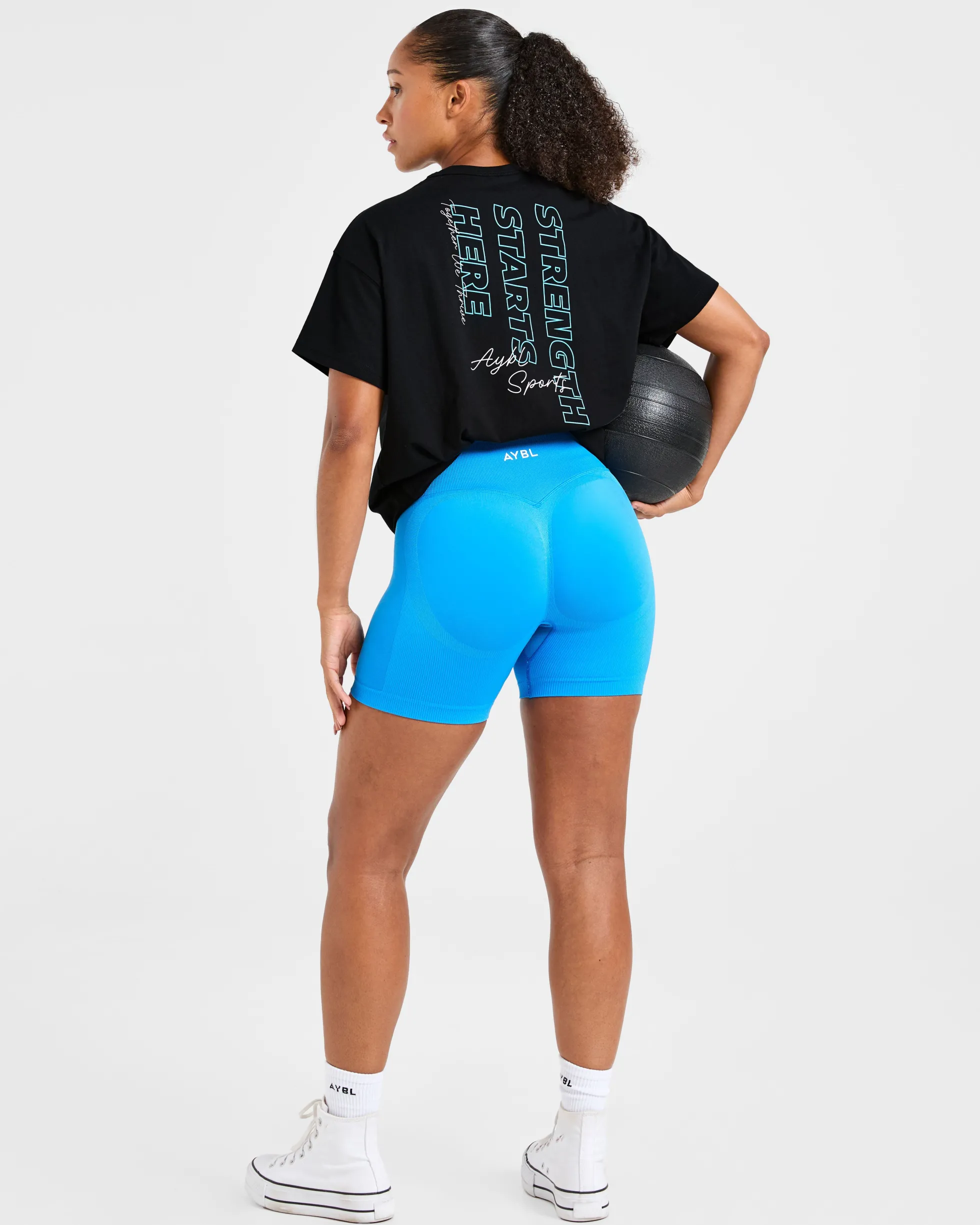 Strength Starts Here Oversized T Shirt