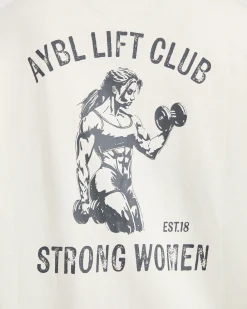 Strong Women Graphic Oversized T Shirt