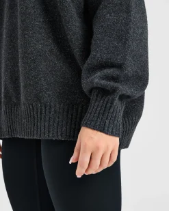 Varsity Oversized Knitted Sweater