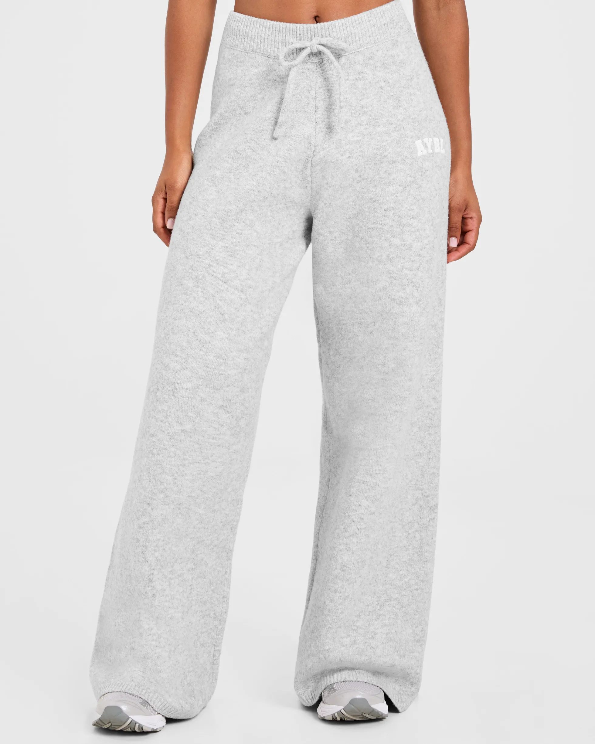 Varsity Oversized Knitted Joggers
