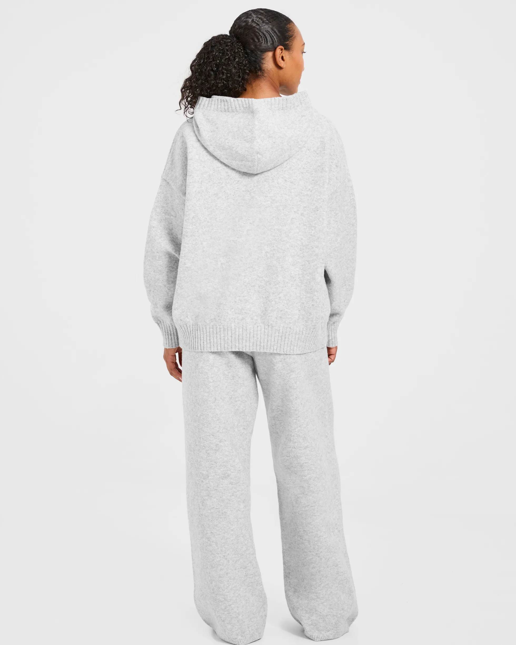 Varsity Oversized Knitted Joggers