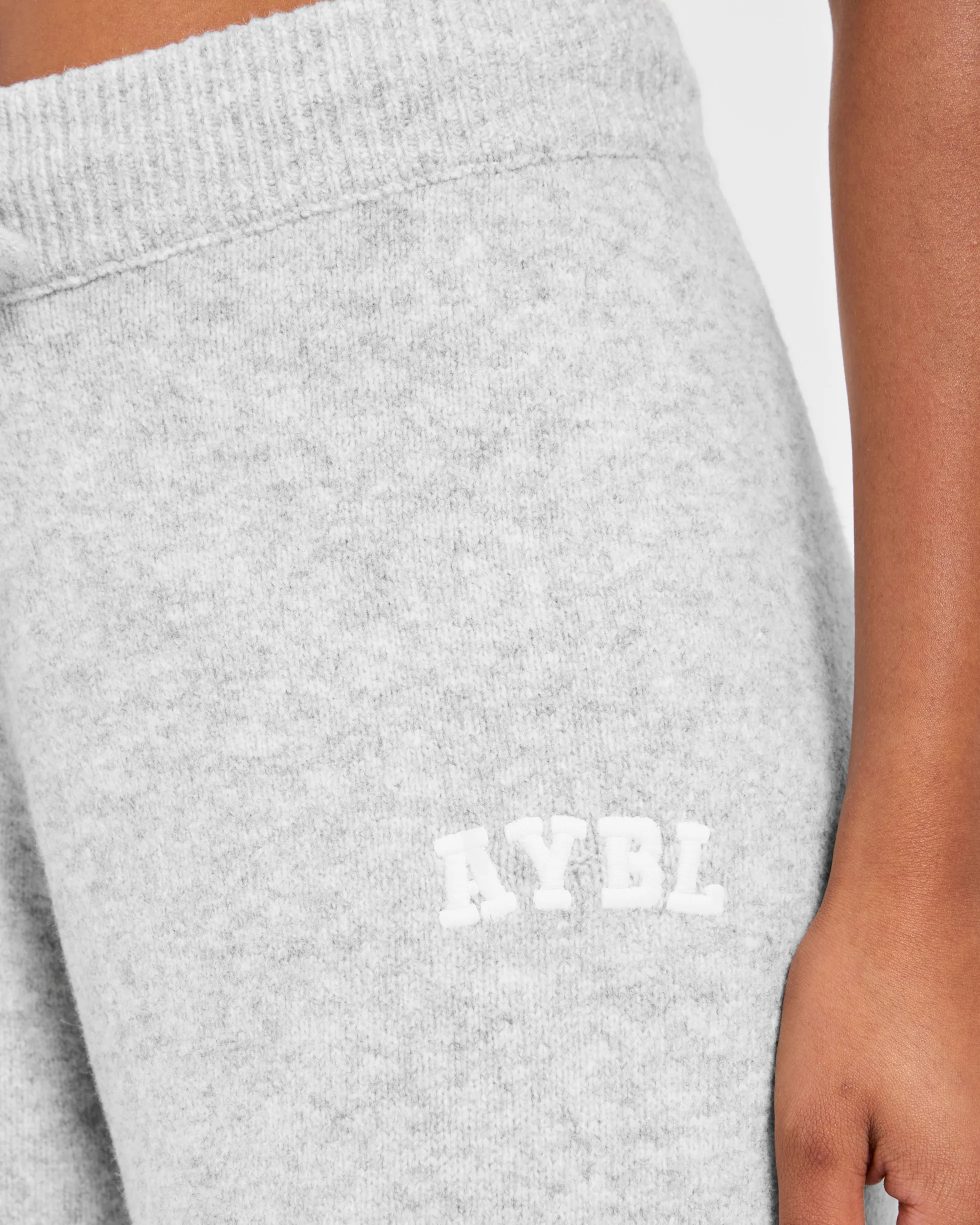 Varsity Oversized Knitted Joggers